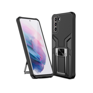 Samsung Galaxy S21+(Plus) - Deluxe&trade; Håndværker Cover M. Kickstand - Sort - DELUXE