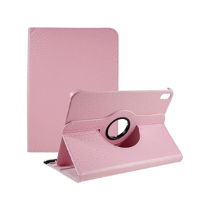 iPad Mini 6/7 (2021/2024) - Roterende Vintage 360 cover° Onefold Læder Cover - Pink - Retro Diary