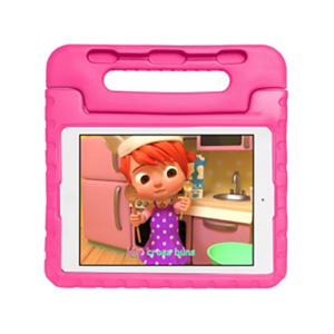 iPad Mini 4/5 - EVA Børnevenligt Stødsikkert Cover M. Stander - Pink - EVA