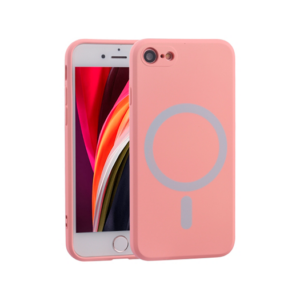 iPhone 7/8/SE(2020/2022) - Magnetisk Silikone Cover M. MagSafe - Rose - DELUXE