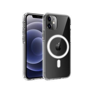 iPhone 11 - DeLX&trade; MagSafe Silikone Cover - Gennemsigtig - DeLX&trade; MagSafe