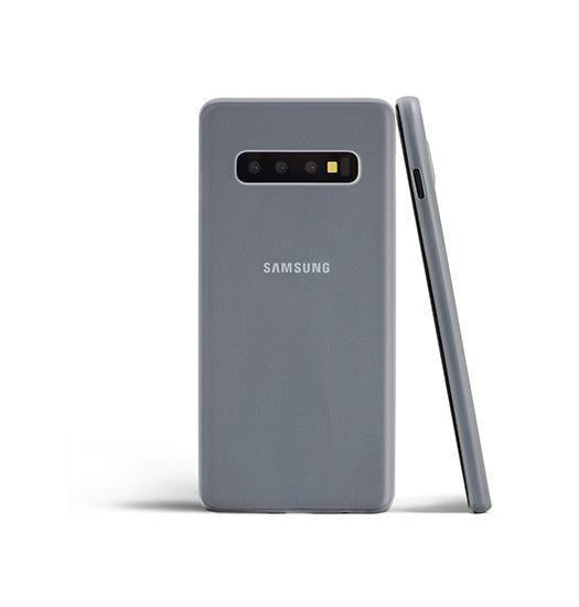 Samsung Galaxy S10e - Ultratynd Matte Series Cover V.2.0 - Hvid/Klar - Ultratynd