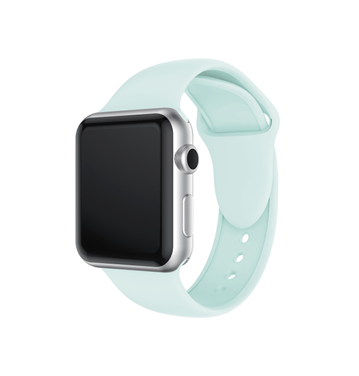Apple Watch (42/44/SE/45/46/49mm) - PRO+ Silikone Sportsrem - Turquoise - PRO+