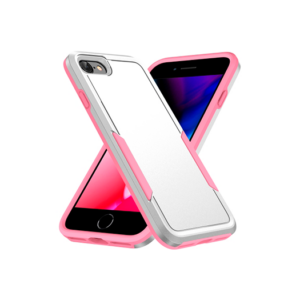 iPhone 7/8/SE(2020/2022) - PIONEER&trade; Armor Cover - Hvid/Lyserød - DELUXE