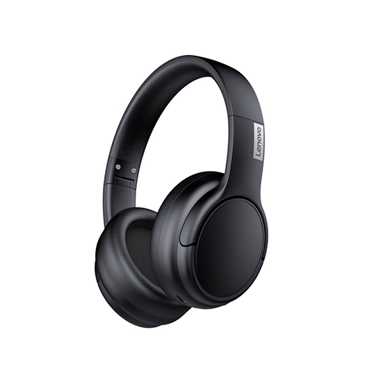 Lenovo® Thinkplus Trådløs Over-Ear Headset - BT 5.3 - Sort - Lenovo