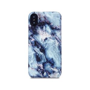 iPhone XS Max - SPARKLE Ocean Marble Cover - Blå - SPARKLE