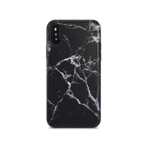 iPhone XS Max - SPARKLE Laurent Marble Cover - Sort - SPARKLE