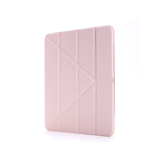 iPad Air 11" (2024/2025) - Orgami Trifold Læder Cover M. Stander - Rose - Orgami