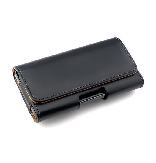 Samsung Galaxy S7 - Læder Horisontalt Bælte Taske - Løbearmbånd