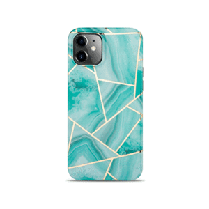 iPhone 12 Mini - DELUXE&trade; Marble  Silikone Cover - Bayside - DELUXE