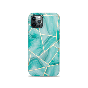 iPhone 12 Pro Max - DELUXE&trade; Marble  Silikone Cover - Bayside - DELUXE