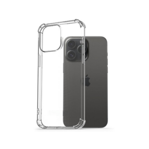 iPhone 15 Pro - ENKAY&trade; Silent Stødsikker Silikone Cover - Klar - ENKAY