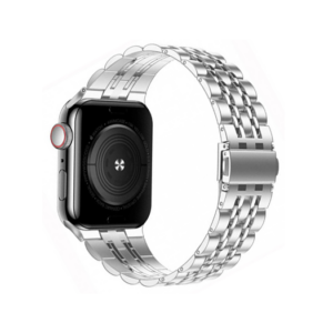 Apple Watch (42/44/SE/45/46/49mm) - Butterfly Stål Urlænke - Sølv - DeluxeCovers