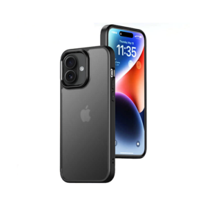 iPhone 16 - NovoShield&trade; Silikone Cover - Sort - NovoShield&trade;