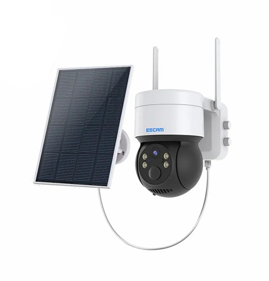 Overvågningskamera | Solcelledrevet - Vandtæt - Wifi - ESCAM™ - DeluxeCovers