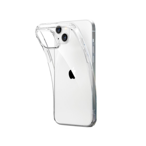 iPhone 15 Plus - DeLX&trade; Ultra Silikone Cover - Gennemsigtig - DeLX&trade;
