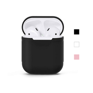 AirPods (1/2) | DeLX Premium Silikone Cover - Sort - Deluxecovers