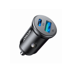 JOYROOM&trade; | Bil Oplader USB-A / USB-C - 30W - Sort - JOYROOM