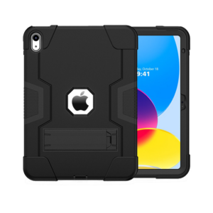 iPad 11" (2025) / iPad 10.9" (2022) - Deluxe&trade; Robust Stødsikkert TPU Cover  - Sort - DeluxeCovers