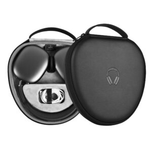 AirPods Max Premium Hard Case Cover - WiWU - Black - WiWU&trade;
