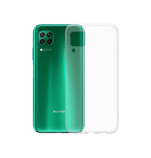 Huawei P40 Lite - Ultra-Slim Silikone Cover - Gennemsigtig - AWEI