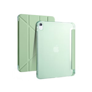 iPad 11" (2025) / iPad 10.9" (2022) - LUX&trade; Multi-Fold Silikone Cover - Grøn - DeLX&trade;
