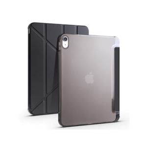 iPad 11" (2025) / iPad 10.9" (2022) - LUX&trade; Multi-Fold Silikone Cover  - Sort - DeLX&trade;