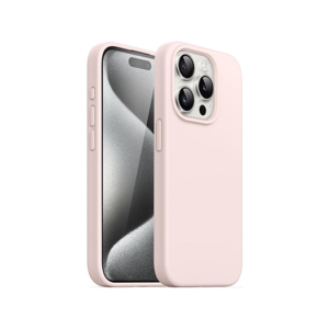 iPhone 14 Pro - Deluxe&trade; Soft Touch Silikone Cover - Lyserød - DeluxeCovers