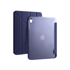 iPad 11" (2025) / iPad 10.9" (2022) - LUX&trade; Multi-Fold Silikone Cover - Navy - DeLX&trade;