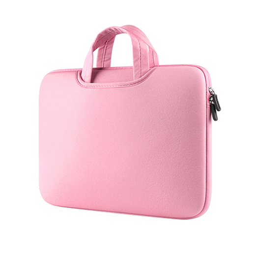 MacBook Pro 16" - DeLX™ Neopren Sleeve M. Håndtag - Lyserød - DeLX™