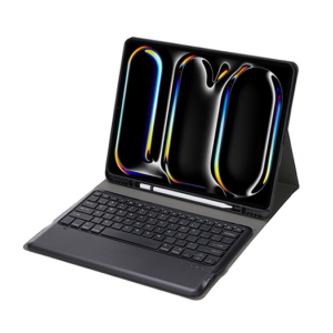 iPad Pro 13" (2024) - TIMBRE&trade; Cover M. Trådløs Tastatur - Engelsk Layout - Sort - TIMBRE&trade;