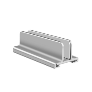 LUX&trade; | Vertikal Aluminum Stander til Computer / Mac - Sølv - DeluxeCovers