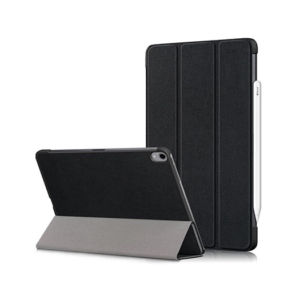 iPad Air 13" (2024/2025) - NX Design&trade; Smart Trifold PU Læder Cover - Sort - NX Design