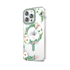 iPhone 15 Pro Max - LUX&trade; MagSafe Silikone Cover - Floral - LUX