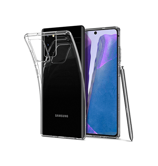 Samsung Galaxy Note 20 - Ultra-Slim Silikone Cover - Gennemsigtig - DeluxeCovers
