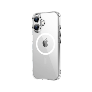 iPhone 16 - DeLX&trade; MagSafe Silikone Cover - Gennemsigtig - DeLX&trade; MagSafe