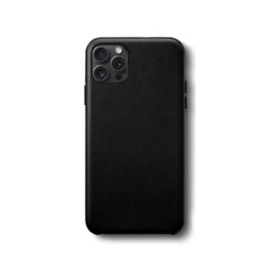 iPhone 12 Pro Max - SuperiorFlex Læder Bag Cover - Sort - DeluxeCovers