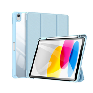 iPad 11" (2025) / iPad 10.9" (2022) - Dux Ducis&trade; Mesh Design Trifold Cover - Blå - DUX DUCIS