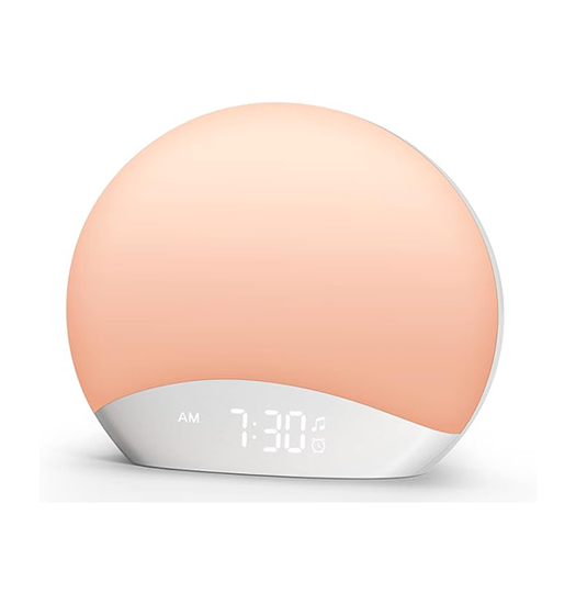 Wake-up Lampe - Lysterapilampe M. 26 Søvnlarmlyde - HFiD™ - DeLX™