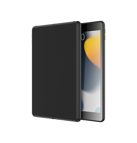 iPad 10.2" 7/8/9 (2019/2020/2021) DeLX™ Ultra Silikone Cover - Sort - DeLX™