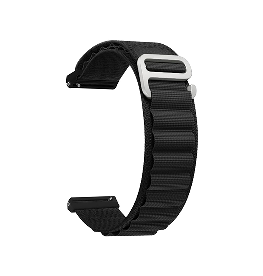 Samsung Galaxy Watch 3 (45mm) - L'Empiri™ Trail-X Nylon Loop - Sort - L'Empiri™