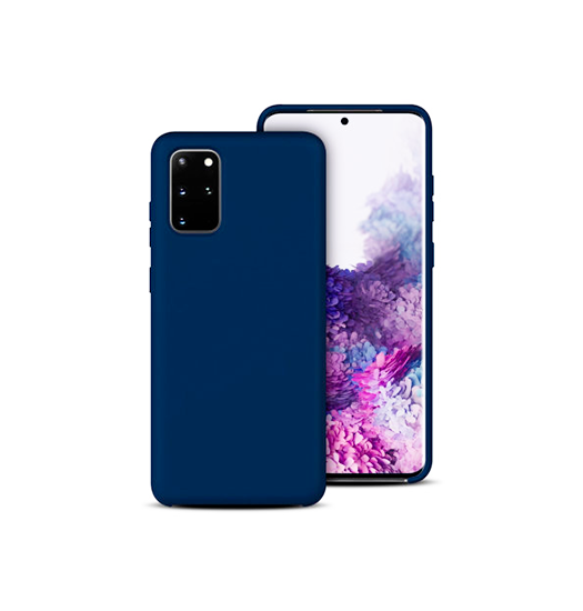 Samsung Galaxy S20+(Plus) - Deluxe™ Soft Touch Silikone Cover - Navy - DELUXE