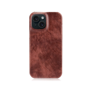 iPhone 13 Mini - LUX&trade; Læder Bagside Cover - Brun - DELUXE