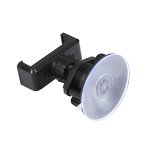 PULUZ&trade; 360° Telefonholder m. sugekop - Sort - PULUZ