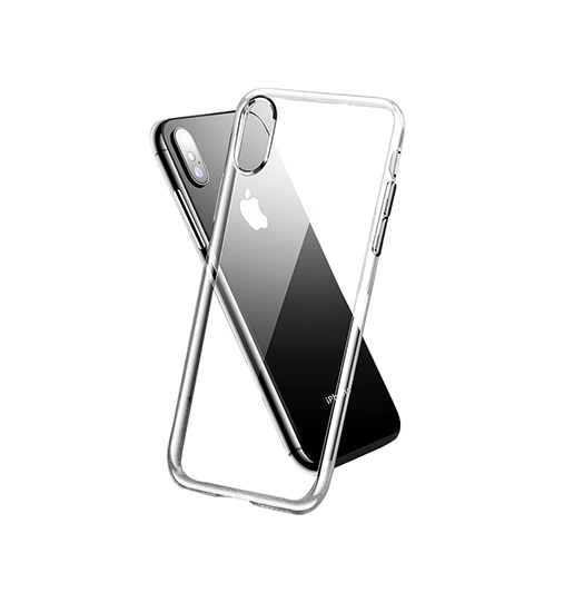 iPhone X/Xs - Premium 0.3 Silikone Cover - Gennemsigtig - Original 0.3