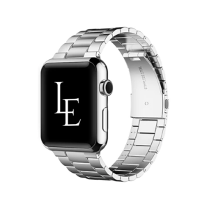 Apple Watch (42/44/SE/45/46/49mm) - L'Empiri&trade; Premium 316L Stål Rem - Sølv - 316L