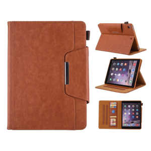 iPad Air 3 10,5" (2019) - Verona&trade; Multietui Ægte Læder Cover - Brun - Verona
