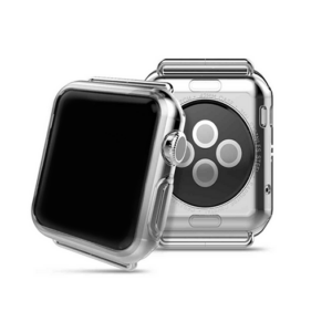 Apple Watch (38/40/42/44mm) - DeLX&trade; 0.3 Silikone Cover - Klar - Premium 0.3