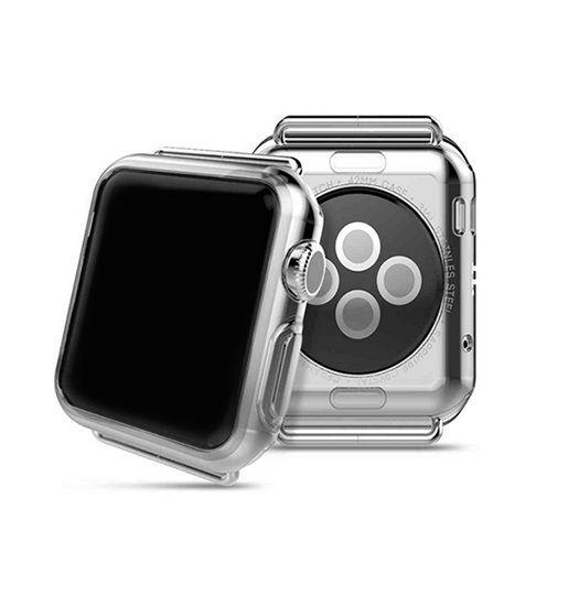 Apple Watch (38/40/42/44mm) - DeLX™ 0.3 Silikone Cover - Klar - Premium 0.3