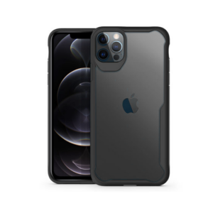 iPhone 12 Pro Max - ImpactShield Hybrid Håndværker Cover - Sort - ImpactShield